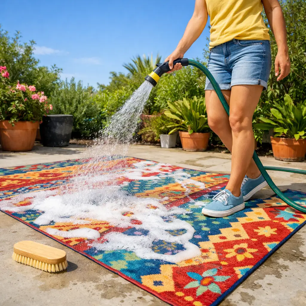 How to Clean an Outdoor Rug