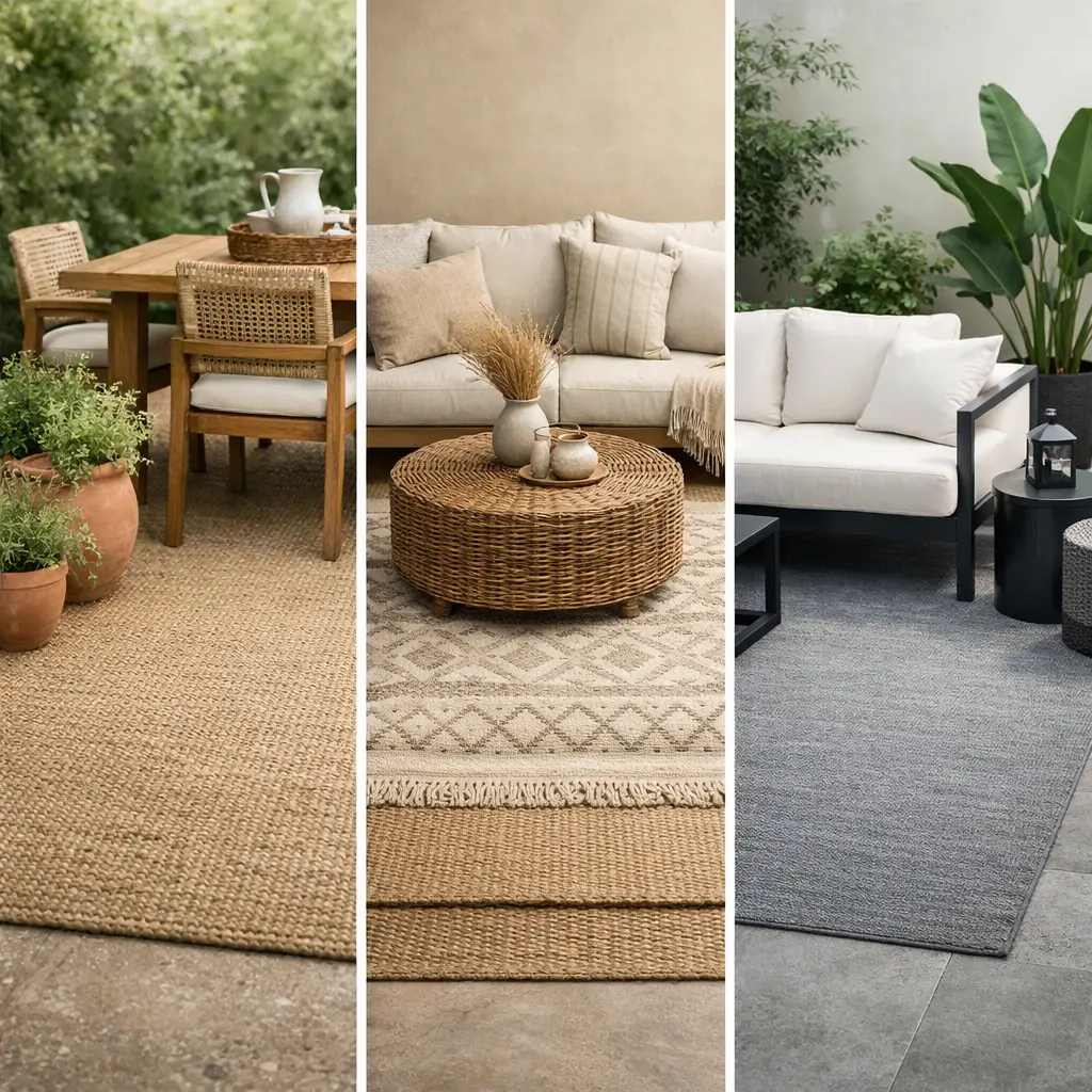 Neutral Natural Outdoor Rugs