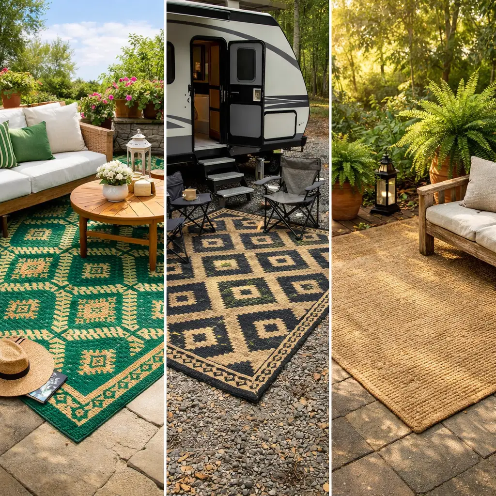 Washable Waterproof Outdoor Rugs