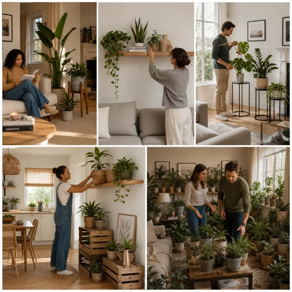 DIY House Plant Display Ideas on a Budget