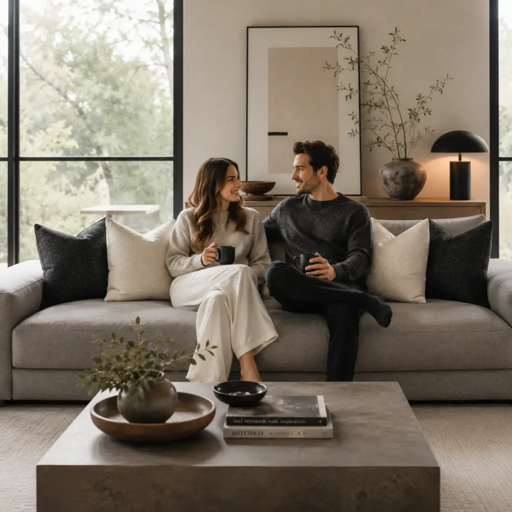 Designer Pillow Arrangements for Different Sofa Styles