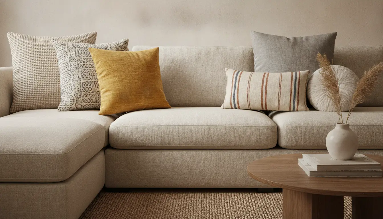 How to Style Throw Pillows