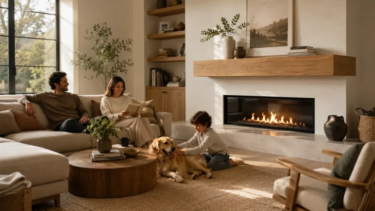 Modern Fireplace Mantel