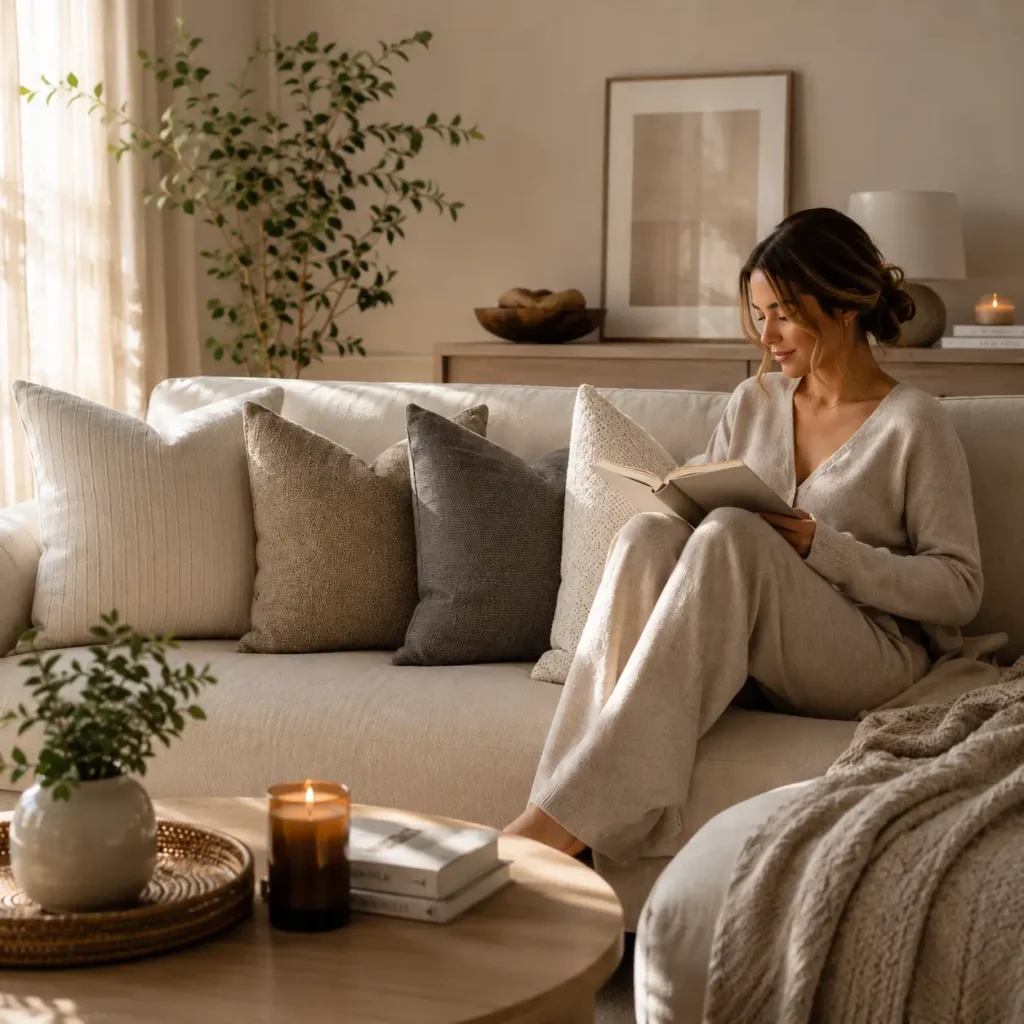 Start with the Right Number of Throw Pillows