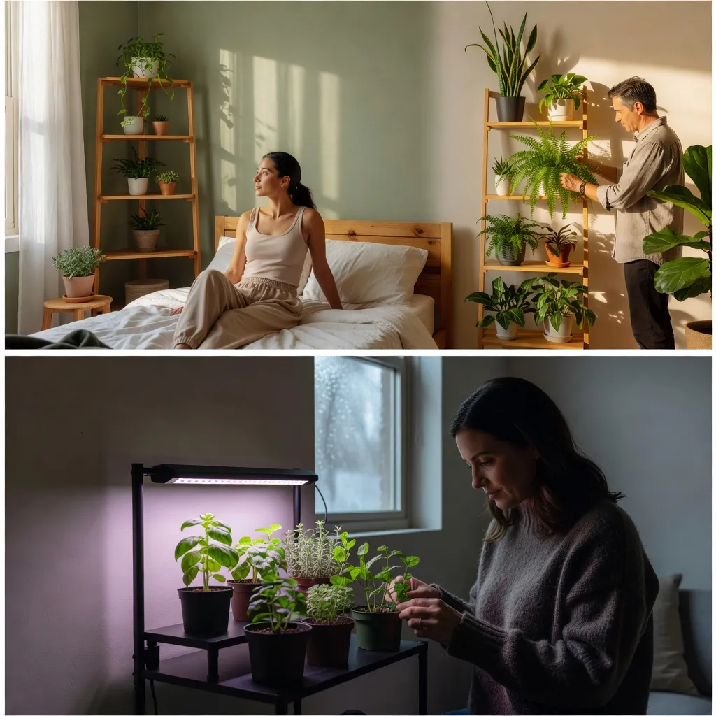 Corner Plant Shelf