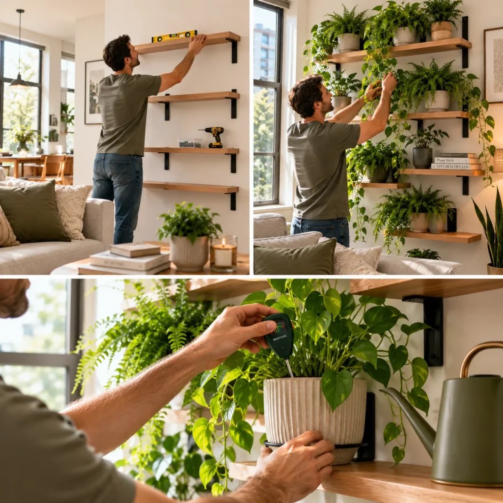 How to Build a Plant Wall Step by Step