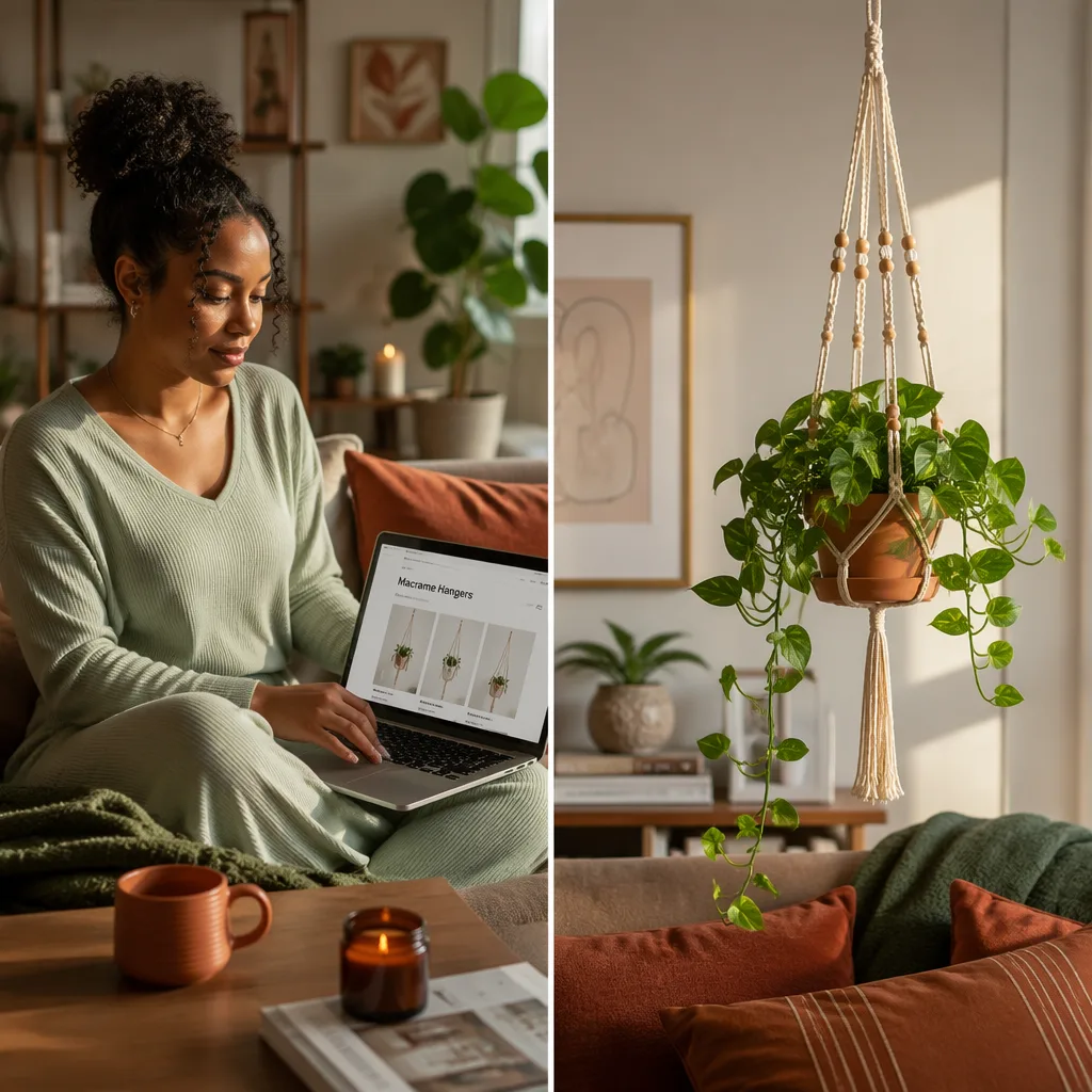 Best macrame plant hangers to buy online for your home