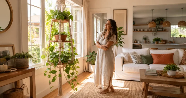 macrame plant hanger