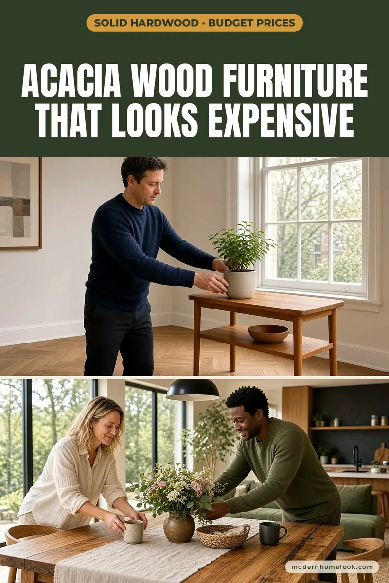 Acacia Wood Furniture That Looks Expensive for Less: Honest Pros and Cons