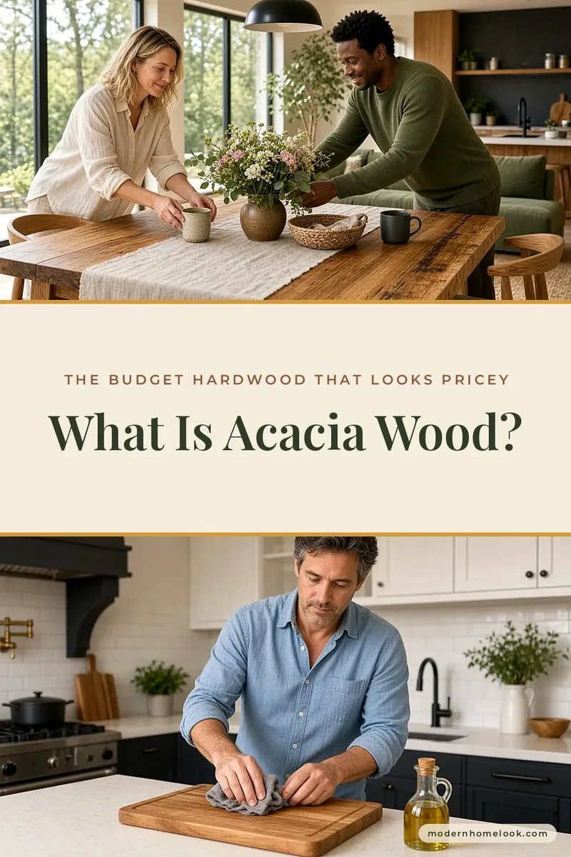 What Is Acacia Wood? The Affordable Hardwood That Looks Pricey
